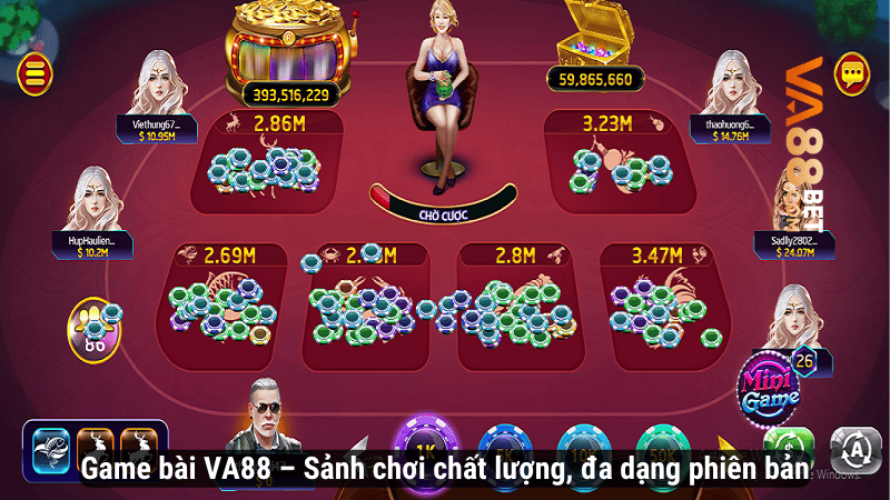 Game bài VA88 – Sảnh chơi chất lượng, đa dạng phiên bản